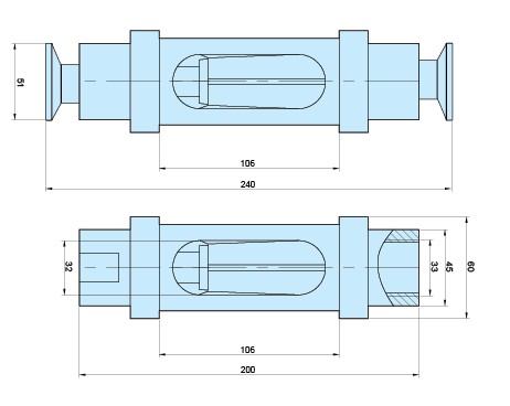 K-5011G、K-5012G、K-5013G、K-5014G、K-5015G、K-5016G、K-5017G玻璃轉子流量計
